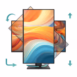 MSI Pro MP275PGDE E14 Monitor PC 68,6 cm (27") 1920 x 1080 Pixel Full HD LCD Nero - Vista aggiuntiva 2