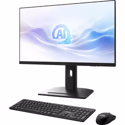 MSI Modern AM273QP AI 1UMG-216IT Intel Core Ultra 5 125H 68,6 cm (27") 2560 x 1440 Pixel PC All-in-one 16 GB DDR5-SDRAM 1 TB SSD Windows 11 Pro Wi-Fi 6E (802.11ax) Nero - Vista aggiuntiva 6