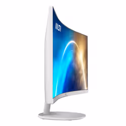 MSI Pro MP341CQWDE Monitor PC 86,4 cm (34") 3440 x 1440 Pixel UltraWide Quad HD Bianco - Vista aggiuntiva 4
