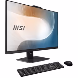 MSI Modern AM242P 1M-1871AT All-in-One PC Intel Core 3 100U 68,6 cm (27") 1920 x 1080 Pixel PC All-in-one 16 GB DDR5-SDRAM 256 GB SSD Windows 11 Pro Wi-Fi 6E (802.11ax) Nero - Vista aggiuntiva 8