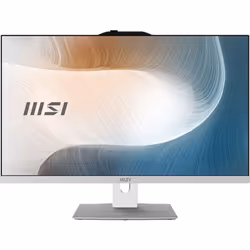 MSI Modern AM242P 1M-1873AT Intel Core 3 100U 68,6 cm (27") 1920 x 1080 Pixel PC All-in-one 16 GB DDR5-SDRAM 256 GB SSD Windows 11 Home Wi-Fi 6E (802.11ax) Bianco - Vista aggiuntiva 3