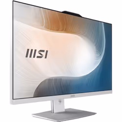 MSI Modern AM242P 1M-1873AT Intel Core 3 100U 68,6 cm (27") 1920 x 1080 Pixel PC All-in-one 16 GB DDR5-SDRAM 256 GB SSD Windows 11 Home Wi-Fi 6E (802.11ax) Bianco - Vista aggiuntiva 8