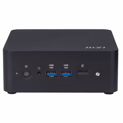MSI Cubi NUC AI+ 2MG-001EU Copilot+ PC Intel Core Ultra 7 258V 32 GB LPDDR5x-SDRAM 1 TB SSD Windows 11 Pro Mini PC Nero - Vista aggiuntiva 5