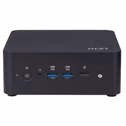 MSI Cubi NUC AI+ 2MG-002EU Copilot+ PC Intel Core Ultra 7 258V 32 GB LPDDR5x-SDRAM 1 TB SSD Windows 11 Home Mini PC Nero - Vista aggiuntiva 5