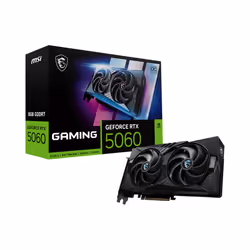 MSI GeForce RTX 5060 8G GAMING OC, GeForce RTX 5060, 8 GB, GDDR7, 128 bit, 7680 x 4320 Pixel, PCI Express x16 5.0