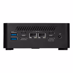 MSI Cubi NUC AI 1UMG-032ES Intel Core Ultra 5 125H 16 GB DDR5-SDRAM 512 GB SSD Windows 11 Pro Mini PC Nero - Vista aggiuntiva 3