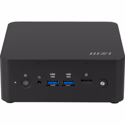MSI Cubi NUC AI+ 2MG-005IT Copilot+ PC Intel Core Ultra 7 258V 32 GB LPDDR5x-SDRAM 1 TB SSD Windows 11 Pro Mini PC Nero - Vista aggiuntiva 4