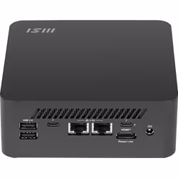 MSI Cubi NUC AI+ 2MG-005IT Copilot+ PC Intel Core Ultra 7 258V 32 GB LPDDR5x-SDRAM 1 TB SSD Windows 11 Pro Mini PC Nero - Vista aggiuntiva 5