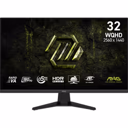 MSI MAG 325QF E18V Monitor PC 80 cm (31.5") 2560 x 1440 Pixel Wide Quad HD LED Nero - Vista aggiuntiva 2