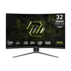 MSI MAG 325CQPF E18 Monitor PC 80 cm (31.5") 2560 x 1440 Pixel Wide Quad HD Nero