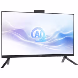 MSI Modern AM273Q AI 1UM-250FR Intel Core Ultra 5 125H 68,6 cm (27") 2560 x 1440 Pixel PC All-in-one 16 GB DDR5-SDRAM 512 GB SSD Windows 11 Pro Wi-Fi 6E (802.11ax) Nero - Vista aggiuntiva 4