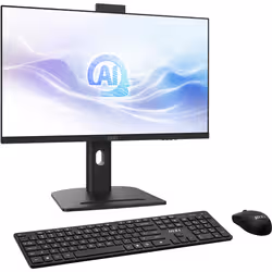 MSI Modern AM273QP AI 1UM-233FR Intel Core Ultra 7 155H 68,6 cm (27") 2560 x 1440 Pixel PC All-in-one 32 GB DDR5-SDRAM 1 TB SSD Windows 11 Pro Wi-Fi 6E (802.11ax) Nero - Vista aggiuntiva 2
