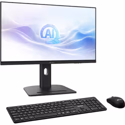 MSI Modern AM273QP AI 1UM-233FR Intel Core Ultra 7 155H 68,6 cm (27") 2560 x 1440 Pixel PC All-in-one 32 GB DDR5-SDRAM 1 TB SSD Windows 11 Pro Wi-Fi 6E (802.11ax) Nero - Vista aggiuntiva 5