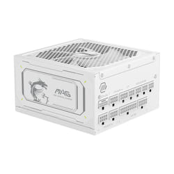 MSI MAG A1000GL PCIE5 WHITE alimentatore per computer 1000 W 24-pin ATX ATX Bianco
