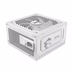 MSI MAG A1000GL PCIE5 WHITE alimentatore per computer 1000 W 24-pin ATX ATX Bianco - Vista aggiuntiva 5