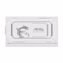 MSI MAG A1000GL PCIE5 WHITE alimentatore per computer 1000 W 24-pin ATX ATX Bianco - Vista aggiuntiva 8