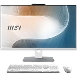 MSI Modern AM272P 1M-1268XFR Intel Core 7 150U 68,6 cm (27") 1920 x 1080 Pixel PC All-in-one 16 GB DDR5-SDRAM 1 TB SSD Wi-Fi 6E (802.11ax) Bianco