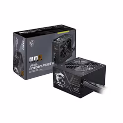 MSI MAG A750BN PCIE5 II alimentatore per computer 750 W 24-pin ATX ATX Nero - Vista aggiuntiva 5