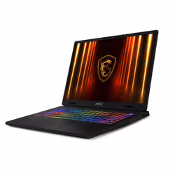 MSI Crosshair 16 HX AI D2XWFKG-214XES Intel Core Ultra 9 275HX Computer portatile 40,6 cm (16") Quad HD+ 32 GB DDR5-SDRAM 1 TB SSD NVIDIA GeForce RTX 5060 Wi-Fi 6E (802.11ax) FreeDOS Grigio - Vista aggiuntiva 2