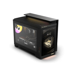 MSI MEG Vision X AI 2NVR7-236AT Intel Core Ultra 7 265K 64 GB DDR5-SDRAM 2 TB SSD NVIDIA GeForce RTX 5070 Ti Windows 11 Home Desktop PC Nero