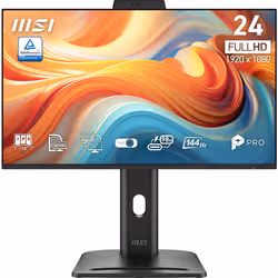 MSI Pro MP245PDG E14 Monitor PC 60,5 cm (23.8") 1920 x 1080 Pixel Full HD LCD Nero - Vista aggiuntiva 5
