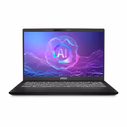 MSI Modern 15 H AI C2HMG-276IT Intel Core Ultra 9 285H Computer portatile 39,6 cm (15.6") Full HD 32 GB DDR5-SDRAM 1 TB SSD Wi-Fi 6E (802.11ax) Windows 11 Home Nero - Vista aggiuntiva 2