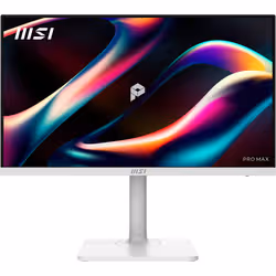 MSI PRO MAX 241PHW E14 Monitor PC 60,5 cm (23.8") 1920 x 1080 Pixel Full HD LCD Bianco - Vista aggiuntiva 2