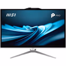 MSI Pro AP222T 14MA-614EU Intel® Core™ i3 i3-14100 54,6 cm (21.5") 1920 x 1080 Pixel Touch screen PC All-in-one 8 GB DDR4-SDRAM 512 GB SSD Windows 11 Home Wi-Fi 5 (802.11ac) Bianco - Vista aggiuntiva 2