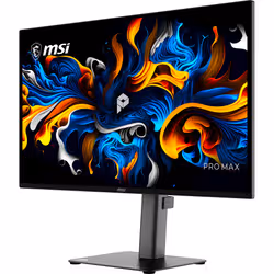 MSI Pro MAX 271UPX12G Monitor PC 67,3 cm (26.5") 3840 x 2160 Pixel UltraWide Full HD QD-OLED Nero - Vista aggiuntiva 8
