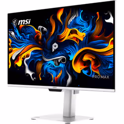 MSI Pro MAX 271UPXW12G Monitor PC 67,3 cm (26.5") 3840 x 2160 Pixel UltraWide Full HD QD-OLED Bianco - Vista aggiuntiva 8