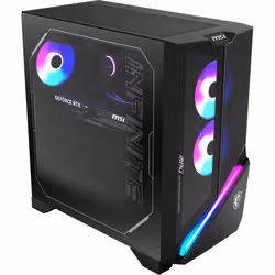 MSI MPG Infinite X3 AI 2NVR7-881EU Intel Core Ultra 7 265K 32 GB DDR5-SDRAM 1 TB SSD NVIDIA GeForce RTX 5070 Ti Windows 11 Home Desktop PC Nero - Vista aggiuntiva 4