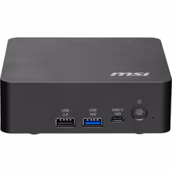 MSI Cubi NUC AI+ 3MG-003EU Copilot+ PC Intel Core Ultra 7 355 16 GB DDR5-SDRAM 1 TB SSD Windows 11 Pro Mini PC Nero - Vista aggiuntiva 5