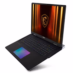 MSI Titan 18 HX A2WJ-1079IT Intel Core Ultra 9 290HX Plus Computer portatile 45,7 cm (18") UHD+ 64 GB DDR5-SDRAM 2 TB SSD NVIDIA GeForce RTX 5090 Wi-Fi 7 (802.11be) Windows 11 Home Nero - Vista aggiuntiva 2