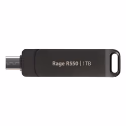 Patriot Memory Rage R550 unità flash USB 32 GB USB Type-A / USB Type-C 3.2 Gen 1 (3.1 Gen 1) Nero - Vista aggiuntiva 3