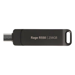 Patriot Memory Rage R550 unità flash USB 256 GB USB Type-A / USB Type-C 3.2 Gen 1 (3.1 Gen 1) Nero