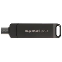 Patriot Memory Rage R550 unità flash USB 512 GB USB Type-A / USB Type-C 3.2 Gen 1 (3.1 Gen 1) Nero
