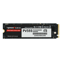 Patriot Memory PV593 4 TB M.2 PCI Express 5.0 NVMe 3D TLC NAND