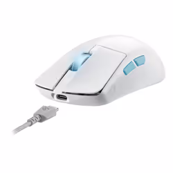 ASUS ROG Harpe Ace Aim Lab Edition mouse Gaming Ambidestro RF Wireless + Bluetooth + USB Type-C Opto-meccanico 36000 DPI - Vista aggiuntiva 7