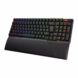 ASUS ROG Strix Scope II 96 Wireless tastiera Gaming USB + RF Wireless + Bluetooth QWERTZ Tedesco Nero