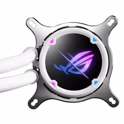 ASUS ROG Strix LC II 360 ARGB White Edition Processore Raffreddatore di liquidi tutto in uno 12 cm Bianco