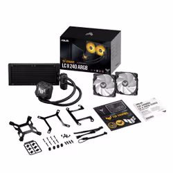 ASUS TUF GAMING LC II 240 ARGB Processore Kit di raffreddamento a liquido 12 cm Nero - Vista aggiuntiva 6