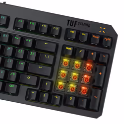 ASUS TUF Gaming K3 Gen II tastiera USB QWERTY Italiano Nero - Vista aggiuntiva 8