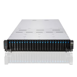 ASUS RS720-E11-RS24U Intel C741 Armadio (2U) Nero, Argento