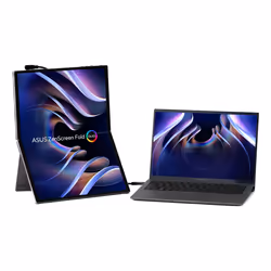 ASUS ZenScreen Fold OLED MQ17QH 17.3" Quad HD Argento - Vista aggiuntiva 4