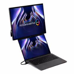 ASUS ZenScreen Fold OLED MQ17QH 17.3" Quad HD Argento - Vista aggiuntiva 7