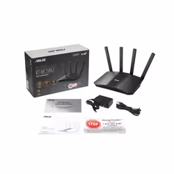 ASUS RT-BE58U router wireless 2.5 Gigabit Ethernet Dual-band (2.4 GHz/5 GHz) Nero - Vista aggiuntiva 8