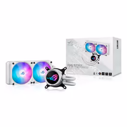 ASUS ROG Strix LC III 240 ARGB White Edition Processore Kit di raffreddamento a liquido 12 cm Bianco - Vista aggiuntiva 7