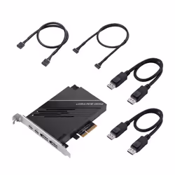 ASUS USB4 PCIe Gen4 Card scheda di interfaccia e adattatore Interno DisplayPort, USB tipo-C - Vista aggiuntiva 6