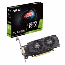 ASUS GeForce RTX 3050 LP BRK OC Edition NVIDIA 6 GB GDDR6 - Vista aggiuntiva 7