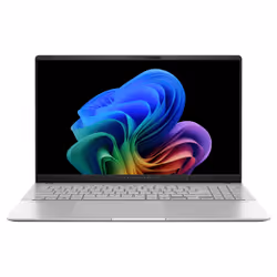 ASUS Vivobook S 15 S5507QA-MA006W Qualcomm Snapdragon X1E-78-100 Computer portatile 39,6 cm (15.6") 3K 16 GB LPDDR5x-SDRAM 1 TB SSD Wi-Fi 7 (802.11be) Windows 11 Home Argento